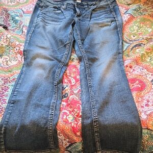 Silver Jeans Women's Flare Blue Denim